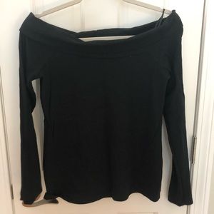 Jcrew off the shoulder stretch top